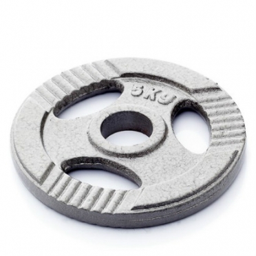 Muscle Power Olympische halterschijf 5 kg gietijzer Ø 50 mm MP804
